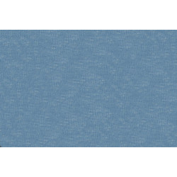 Jersey - Uni meliert taubenblau